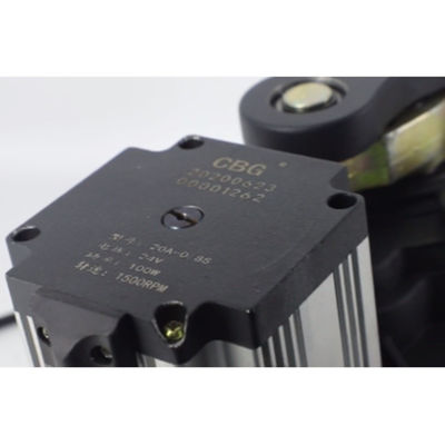 خرید مکانیسم خنثی 24 ولت 120 وات با موتور بدون برس DC 2000RPM و سرعت خروجی 17RPM برای پارکینگ ساخت آنلاین