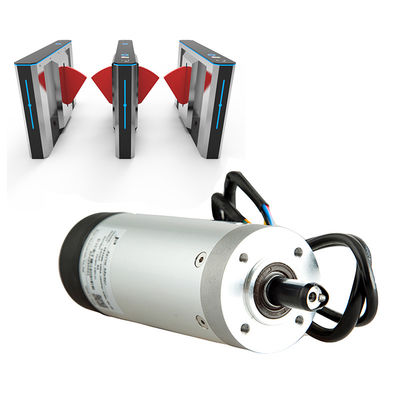 موتور سرو DC24V 100w که با جعبه گیربکس برای دروازه سوئیینگ فرودگاه ادغام شده است